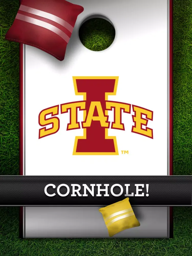 Ảnh chụp màn hình của Iowa State Cyclones Cornhole iPad 