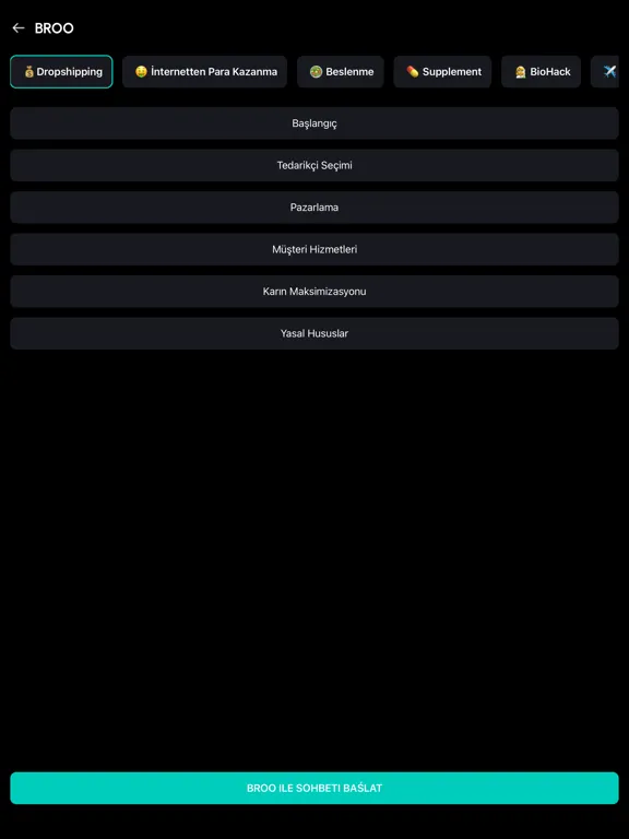 BROO iPad  Screenshots