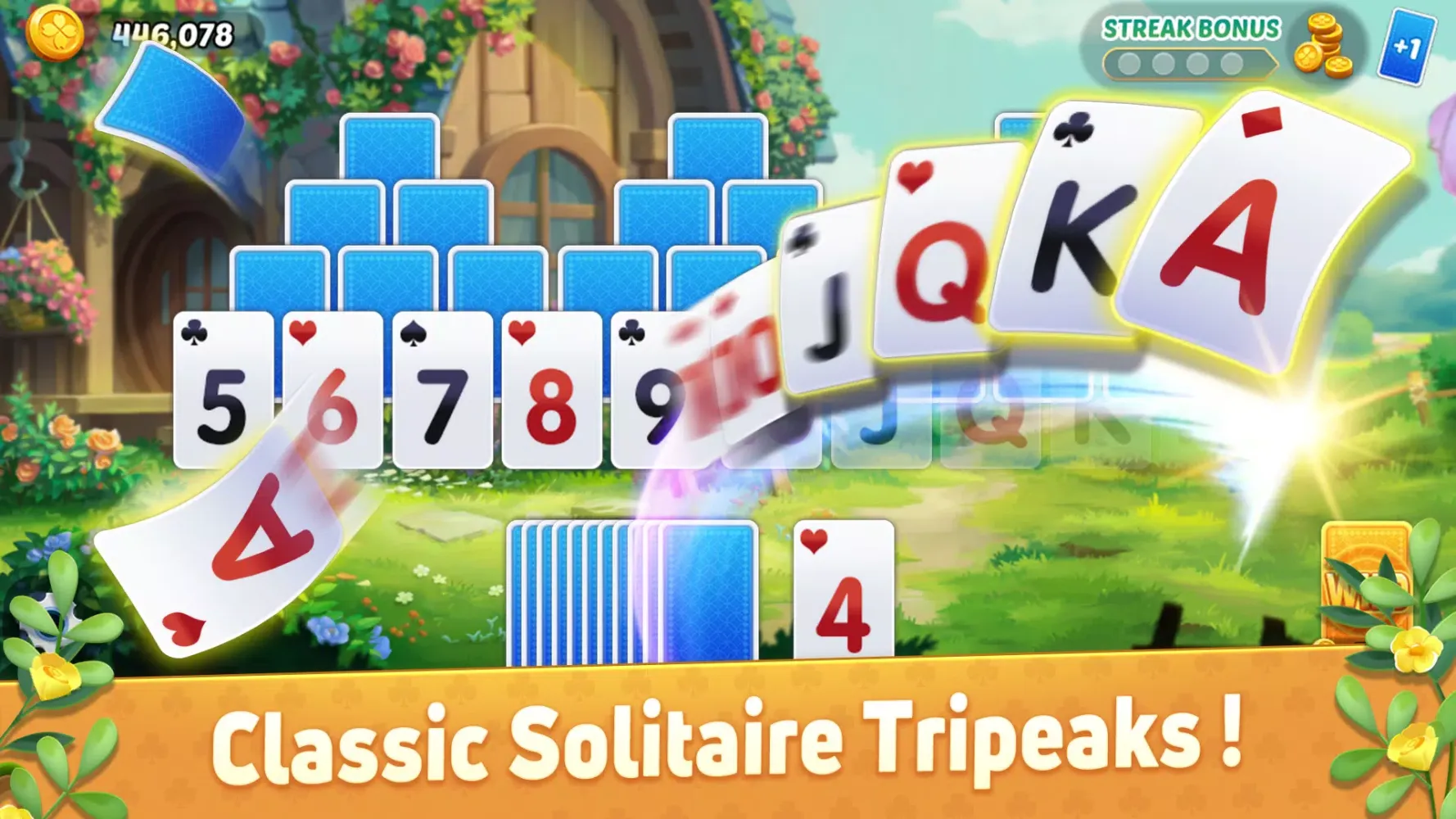 Скриншоты Solitaire Tripeaks Double Fun