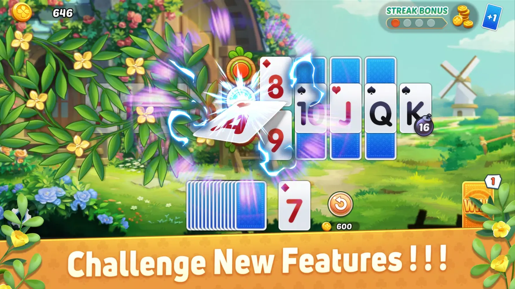 Скриншоты Solitaire Tripeaks Double Fun