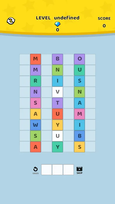 Captures d'écran de 3 Letter 1 Word Match 3 Tiles