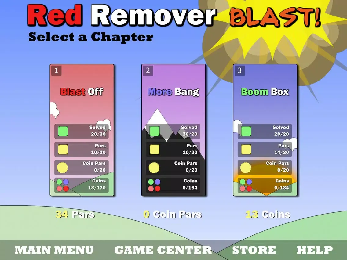 Red Remover BLAST iPad  Ekran Görüntüleri