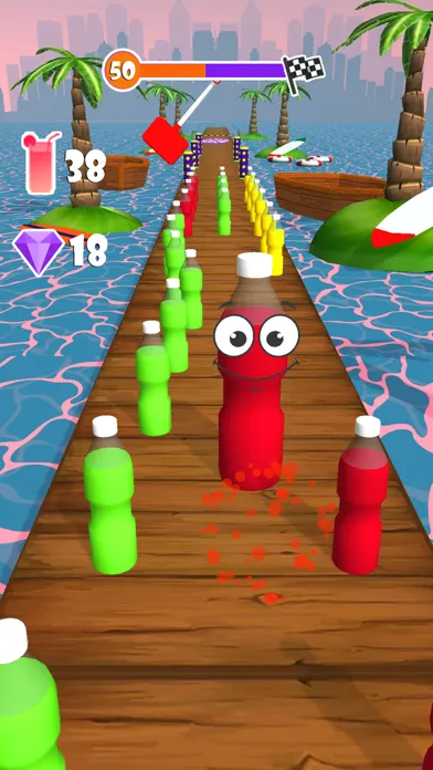 Giant Juice Run Fun Jam Games স্ক্রিনশট