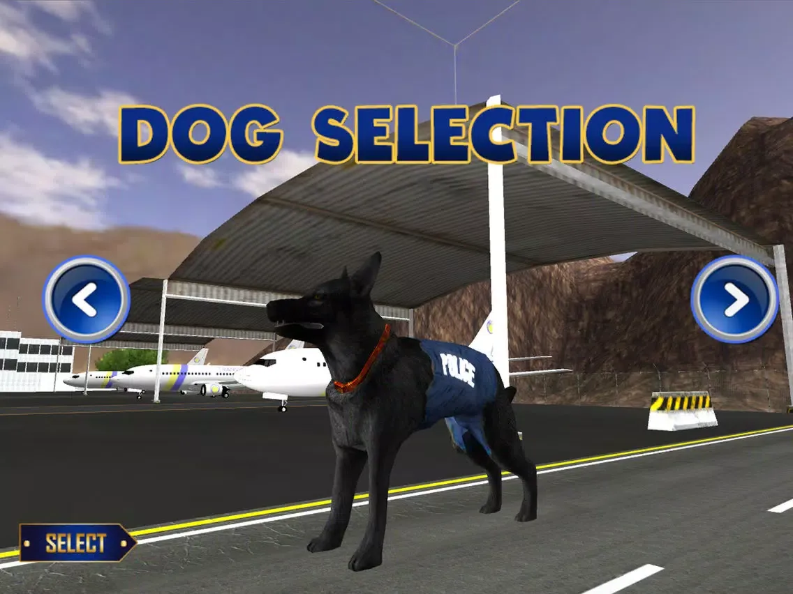 تصاویر Police Dog Airport Crime Chase iPad 