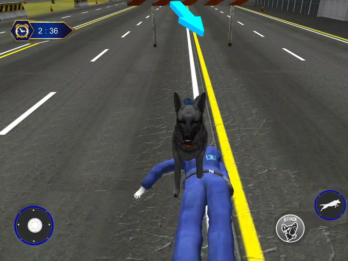 تصاویر Police Dog Airport Crime Chase iPad 