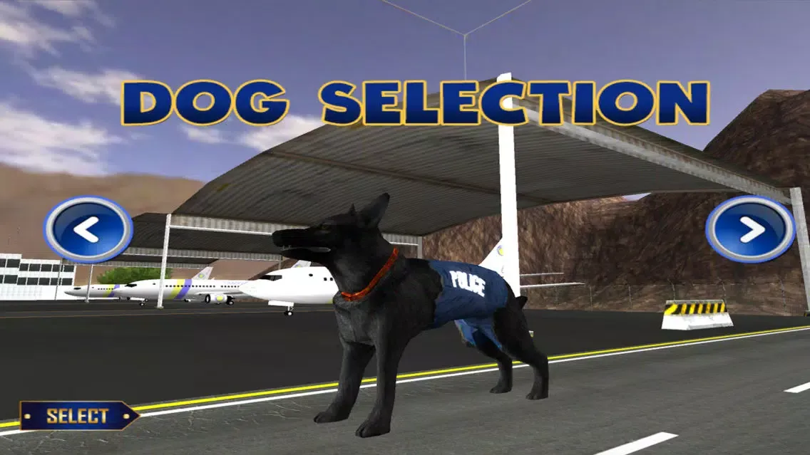 تصاویر Police Dog Airport Crime Chase