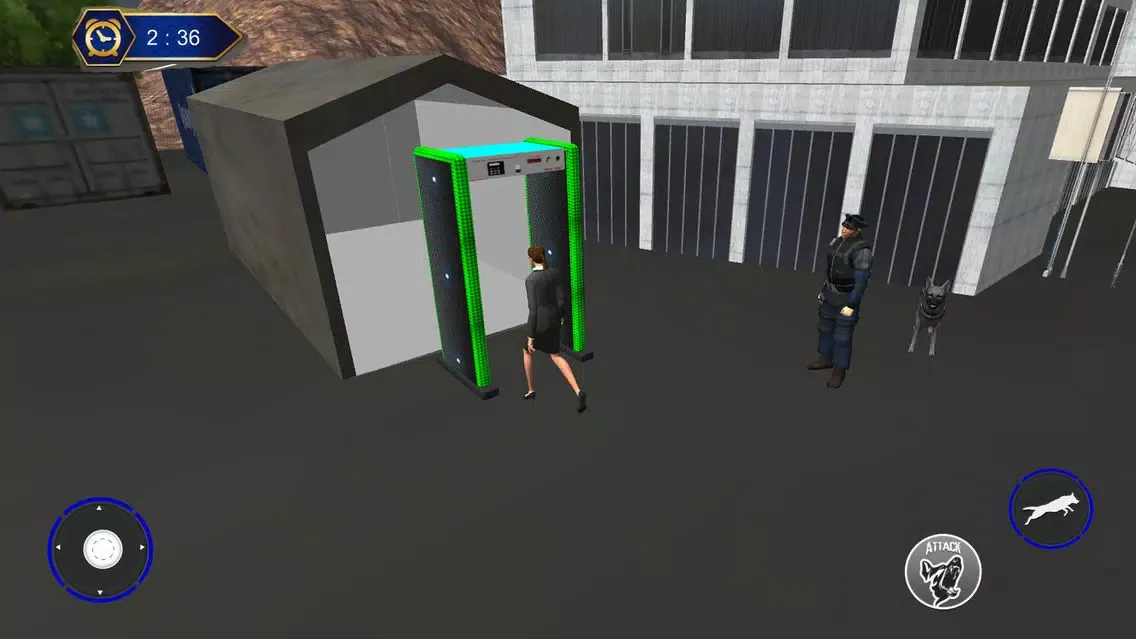 تصاویر Police Dog Airport Crime Chase