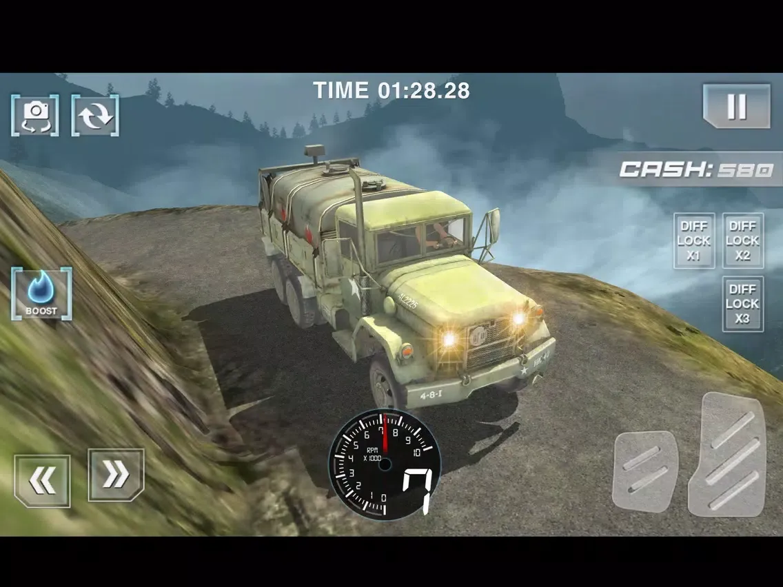 Offroad Rescue Truck Simulator iPad  سکرین شاٹس