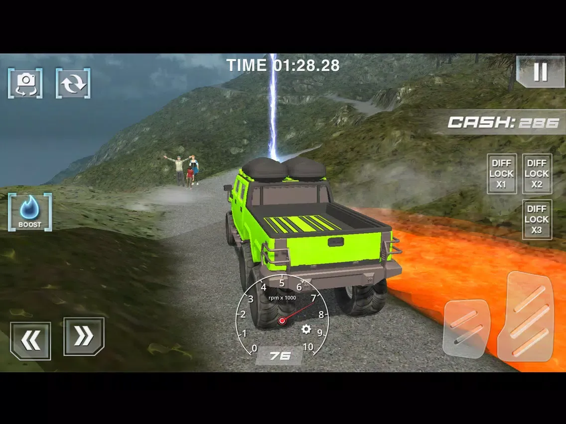 Offroad Rescue Truck Simulator iPad  سکرین شاٹس