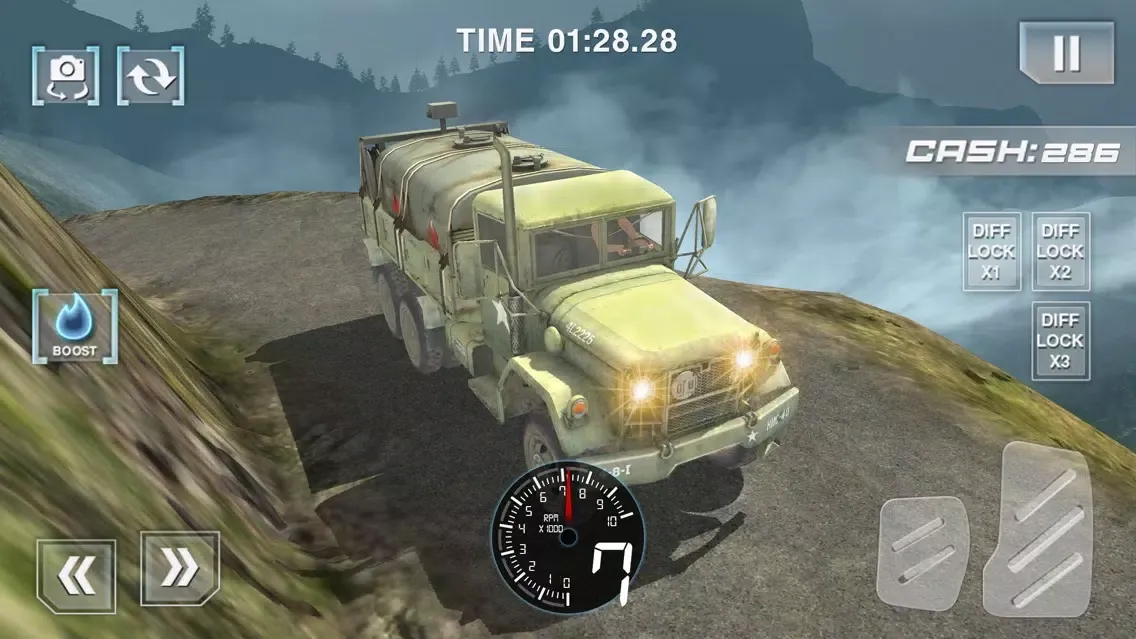 Offroad Rescue Truck Simulator سکرین شاٹس