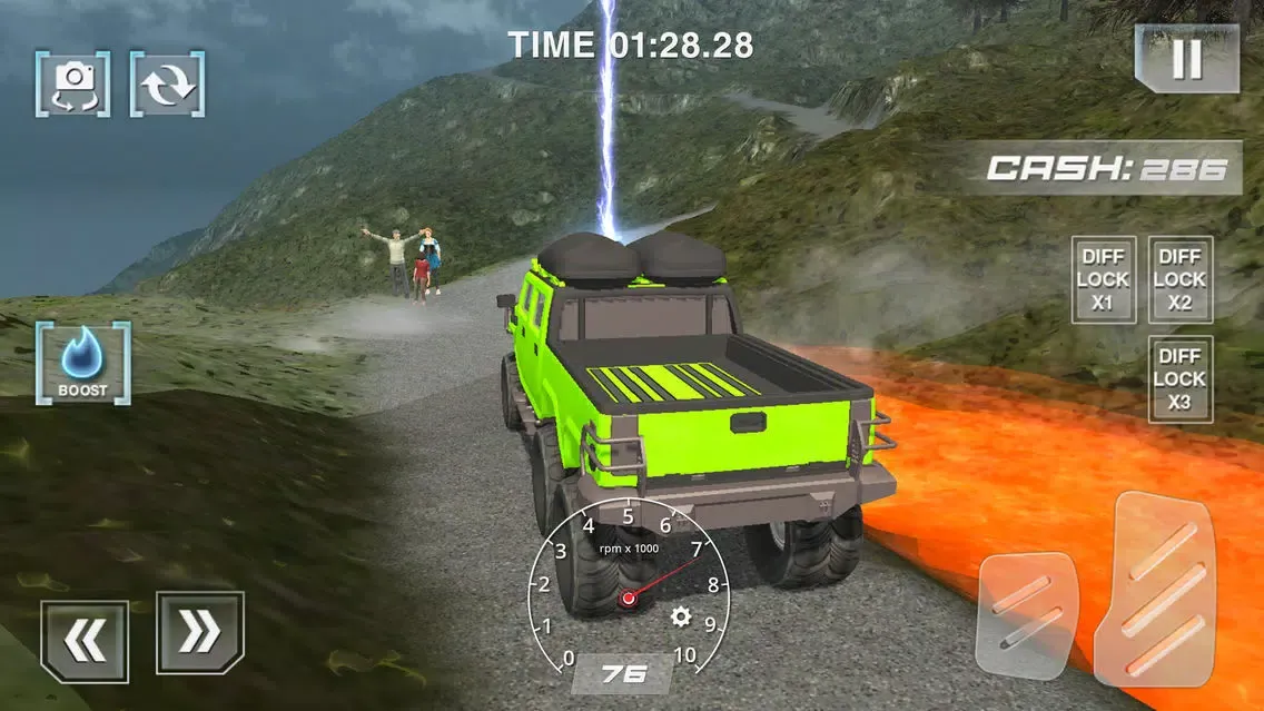 Offroad Rescue Truck Simulator سکرین شاٹس