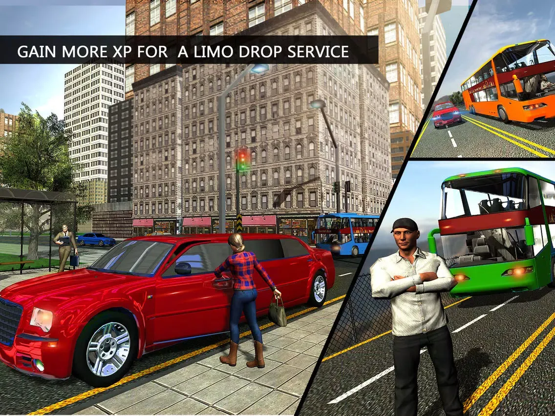 Tangkapan skrin Multi Driving Story 2017 - City Driving School iPad 
