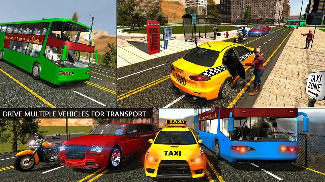 Tangkapan skrin Multi Driving Story 2017 - City Driving School