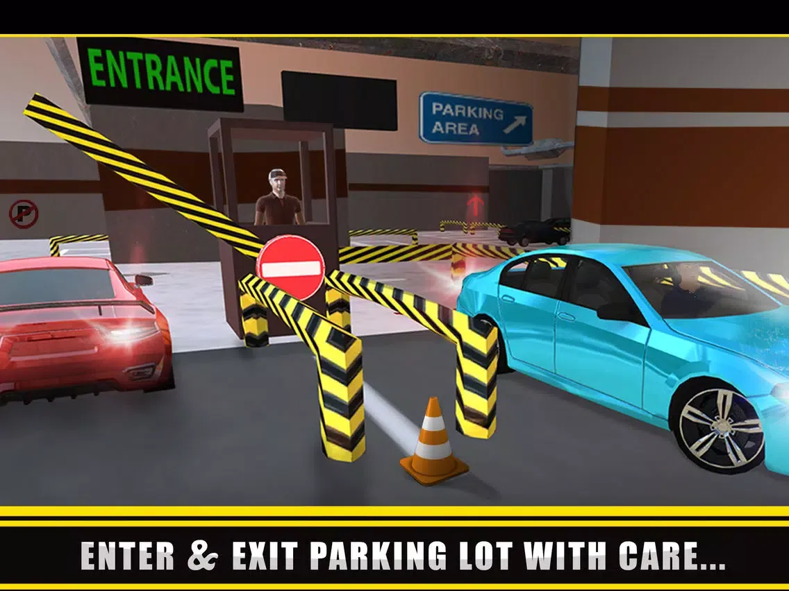 تصاویر Supermarket Valet Car Parking - Multi Level Shopping Mall Parking Mania iPad 
