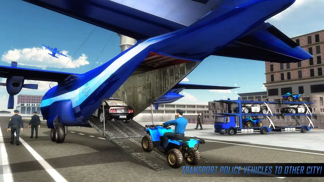 Captures d'écran de US Police ATV Quad Bike Game