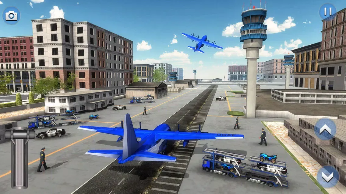 Captures d'écran de US Police ATV Quad Bike Game
