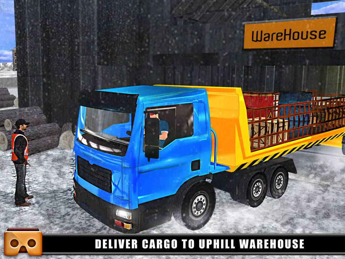 VR Uphill Extreme OffRoad Truck Simulator iPad  스크린샷