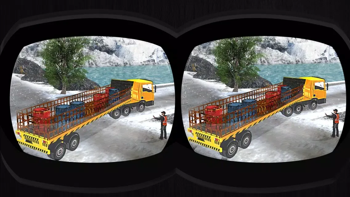VR Uphill Extreme OffRoad Truck Simulator 스크린샷