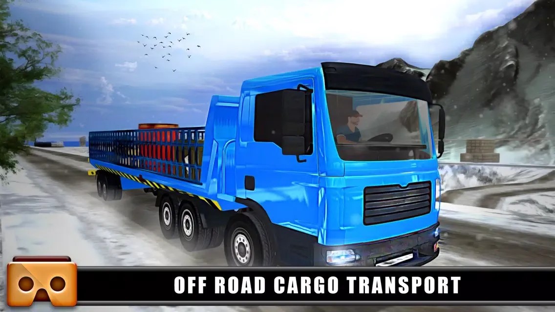 VR Uphill Extreme OffRoad Truck Simulator 스크린샷