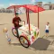 Ice Cream Cart Delivery Boy 3D