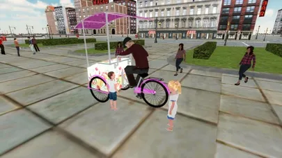 Zrzuty ekranu Ice Cream Cart Delivery Boy 3D