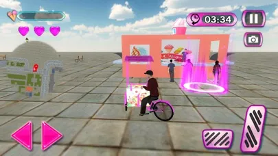 Zrzuty ekranu Ice Cream Cart Delivery Boy 3D
