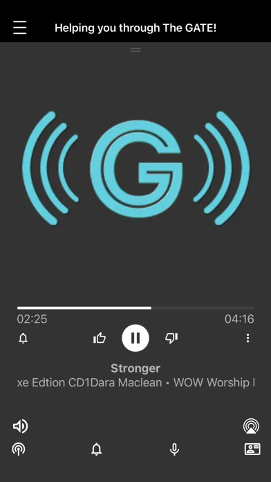 Capturas de tela do TheGate Mobile App