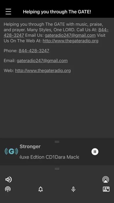 Capturas de tela do TheGate Mobile App