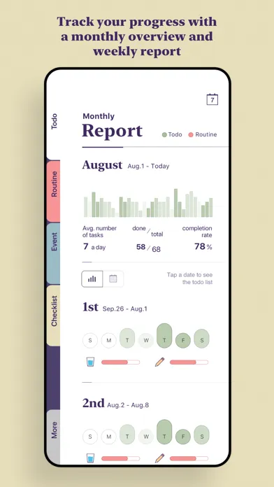 NoteCircle: To Do, Planner スクリーンショット