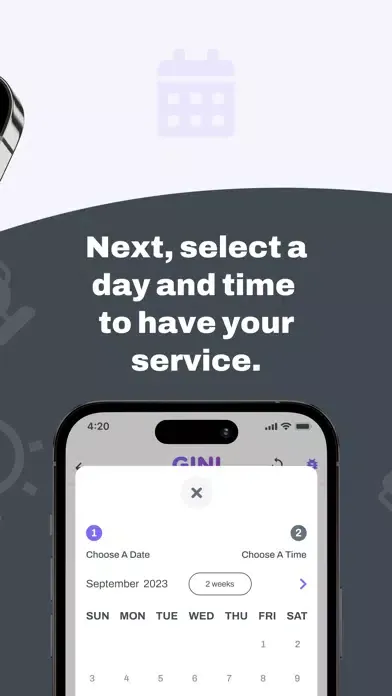 ภาพหน้าจอของ Gini: Get Expert Help
