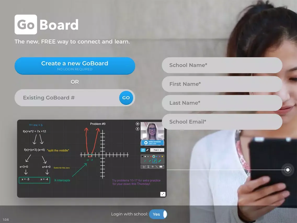 Ảnh chụp màn hình của GoBoard by Study Edge iPad 