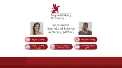 Ảnh chụp màn hình của GMercyU's ABSN VR Experience