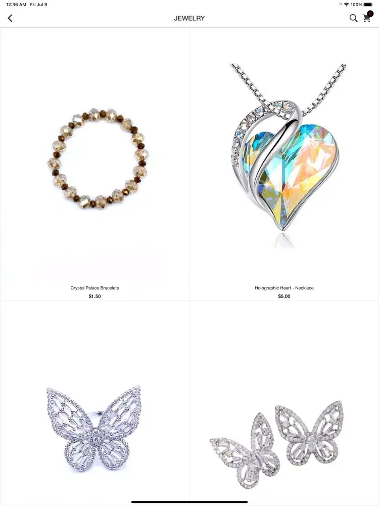 The Goddess of Glam Boutique iPad 应用截图