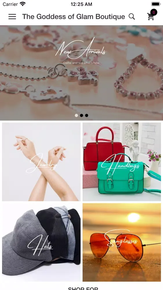 The Goddess of Glam Boutique应用截图