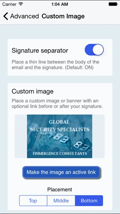 Email Signature Pro Screenshots