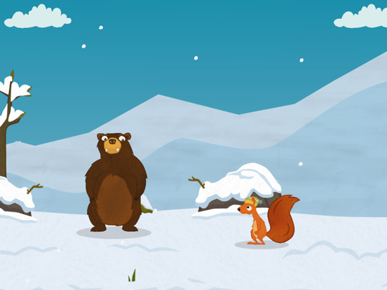Squirrel & Bär - Wintersause iPad  Screenshots