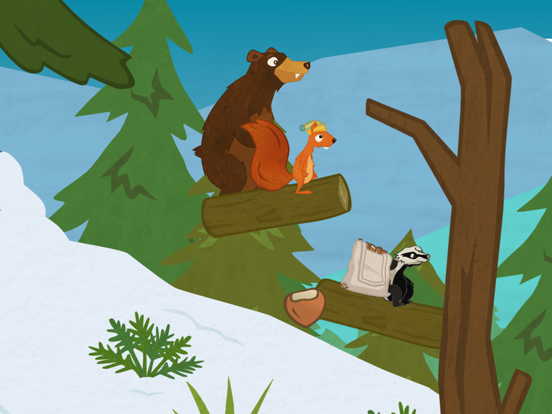 Squirrel & Bär - Wintersause iPad  Screenshots