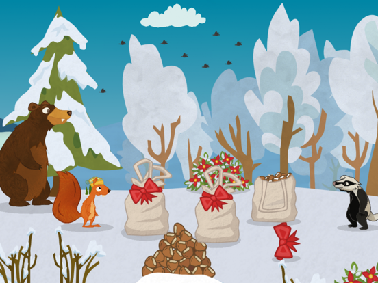 Squirrel & Bär - Wintersause iPad  Screenshots