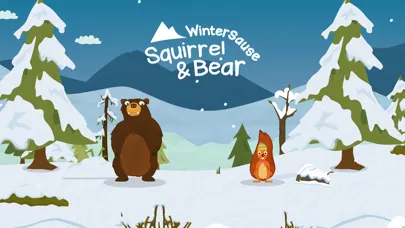 Tangkapan skrin Squirrel & Bär - Wintersause