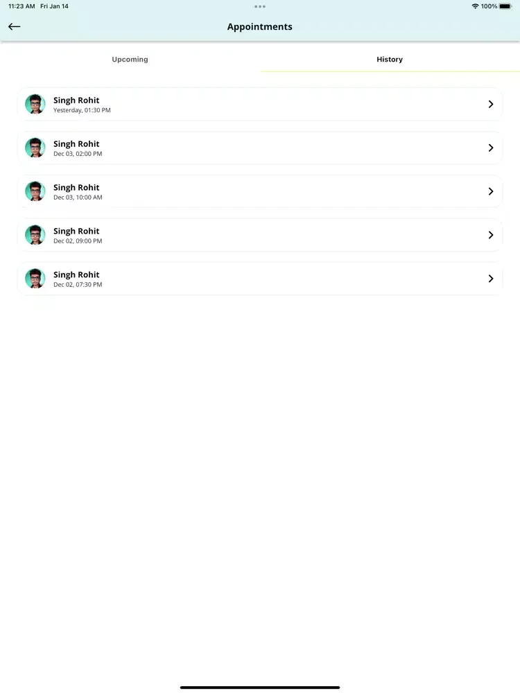 Alo Doctor for Doctor iPad  Screenshots