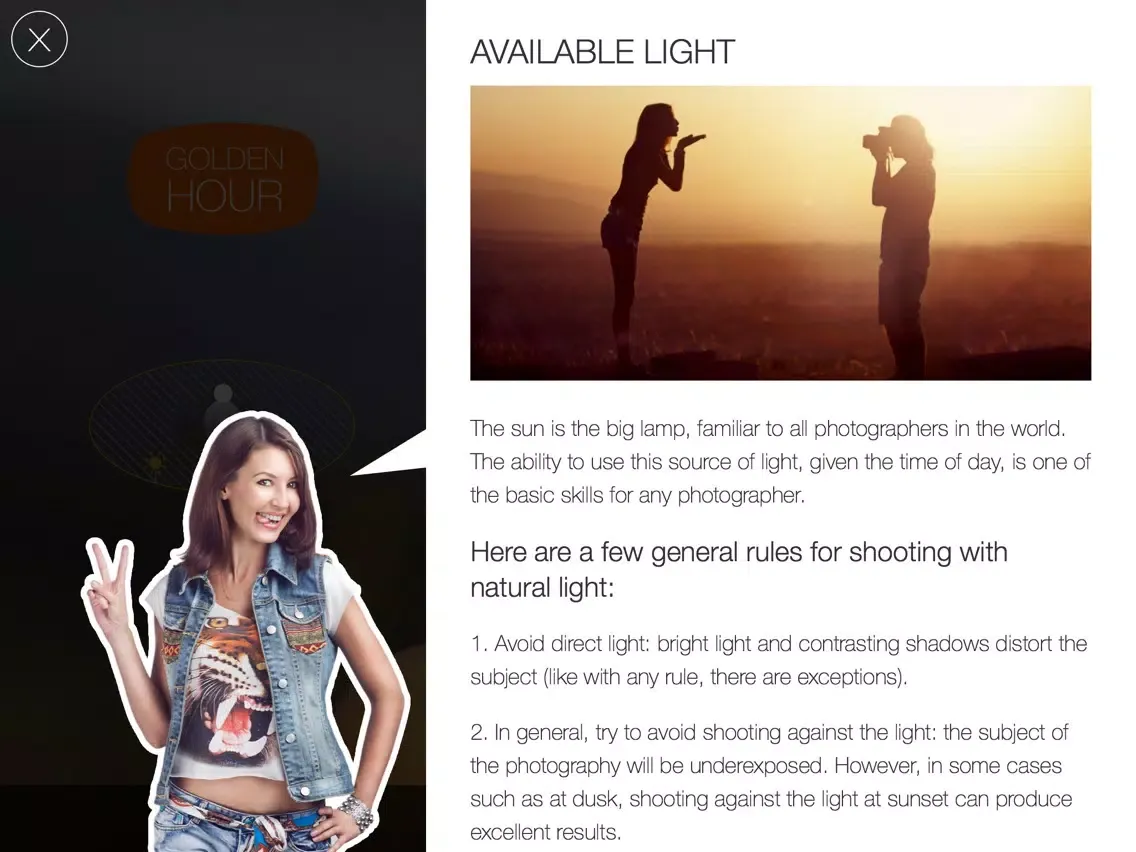 Скриншоты Available Light iPad 