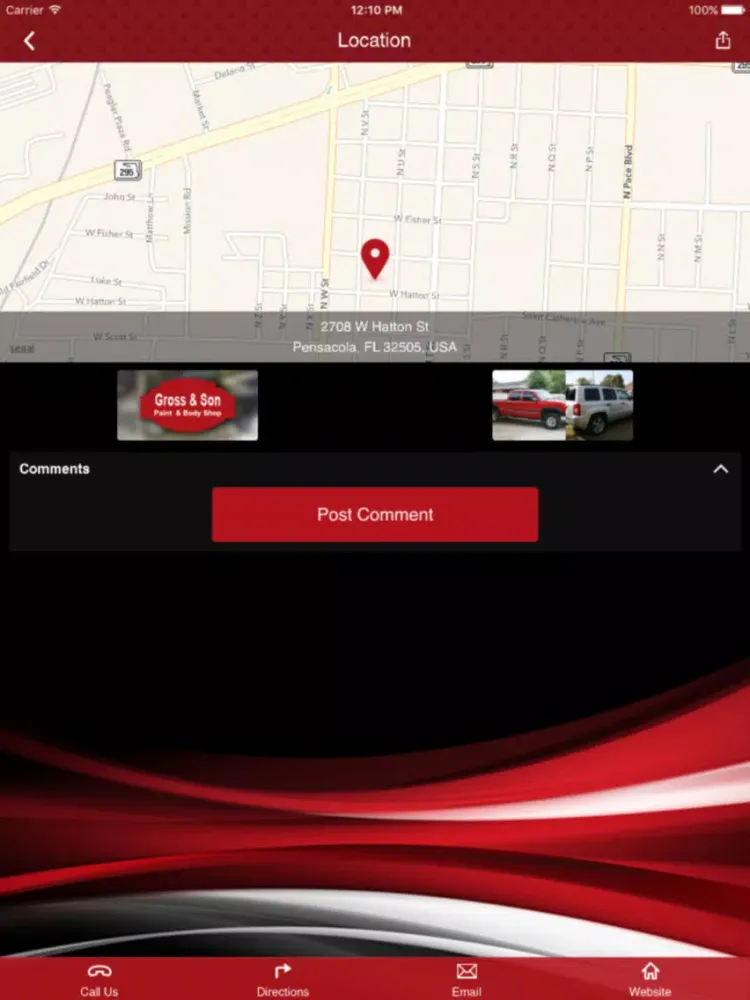 صور Gross & Son Paint & Body Shop iPad 