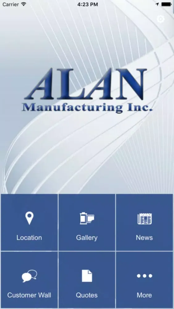 Tangkapan skrin Alan Manufacturing, Inc.