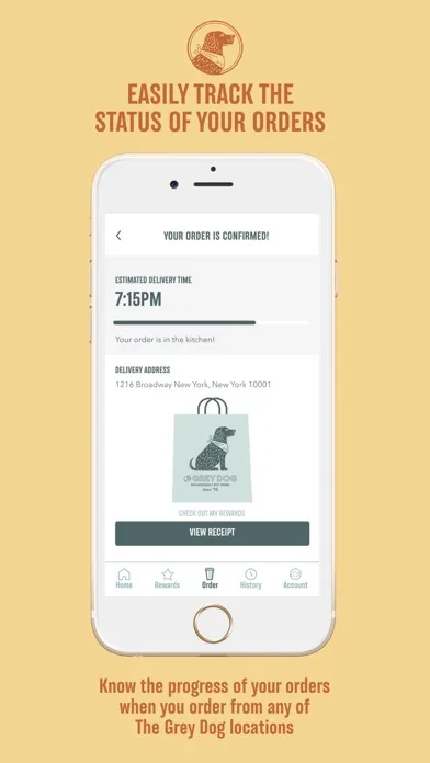 The Grey Dog App স্ক্রিনশট