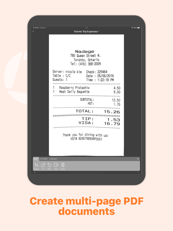 Screenshot di Genius Scan Enterprise - PDF iPad 