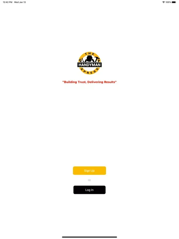The Handyman Xpress iPad  Screenshots