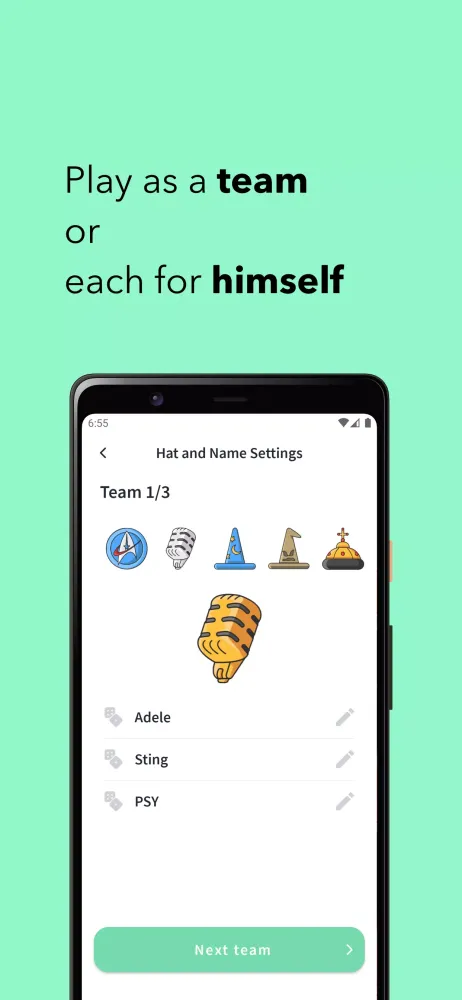 Ảnh chụp màn hình của The Hat
