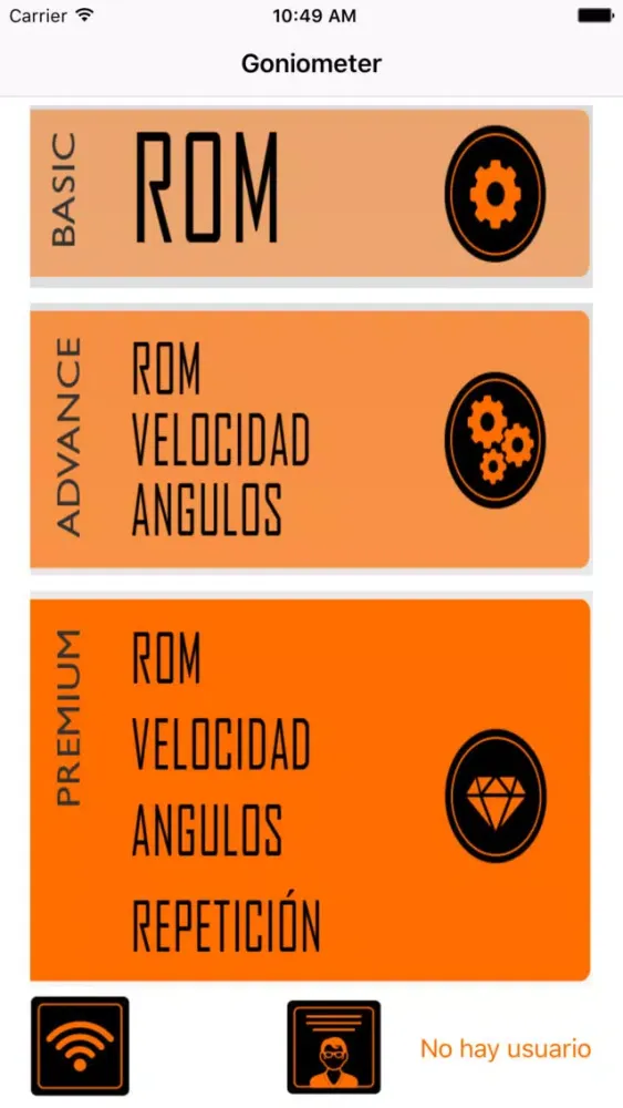 Goniometro Screenshots