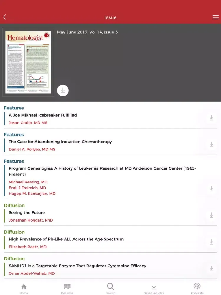 تصاویر The Hematologist iPad 