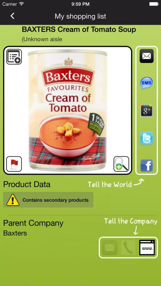 Shop GMO-Free in the UK স্ক্রিনশট
